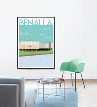 Load image into Gallery viewer, Art by the Broken with Blue Sky's - Homage to Home Print