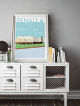 Load image into Gallery viewer, Art by the Broken with Blue Sky's - Homage to Home Print
