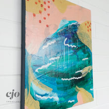 Load image into Gallery viewer, The Cove | Original Artwork on Canvas by Courtney Stafford