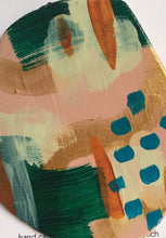 Load image into Gallery viewer, Pastel Wooden Brooch
