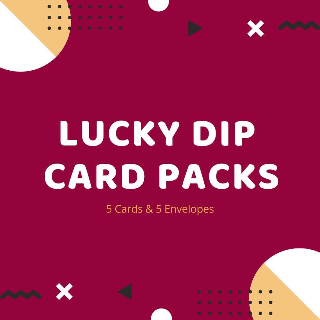 Lucky Dip Greeting Card Set