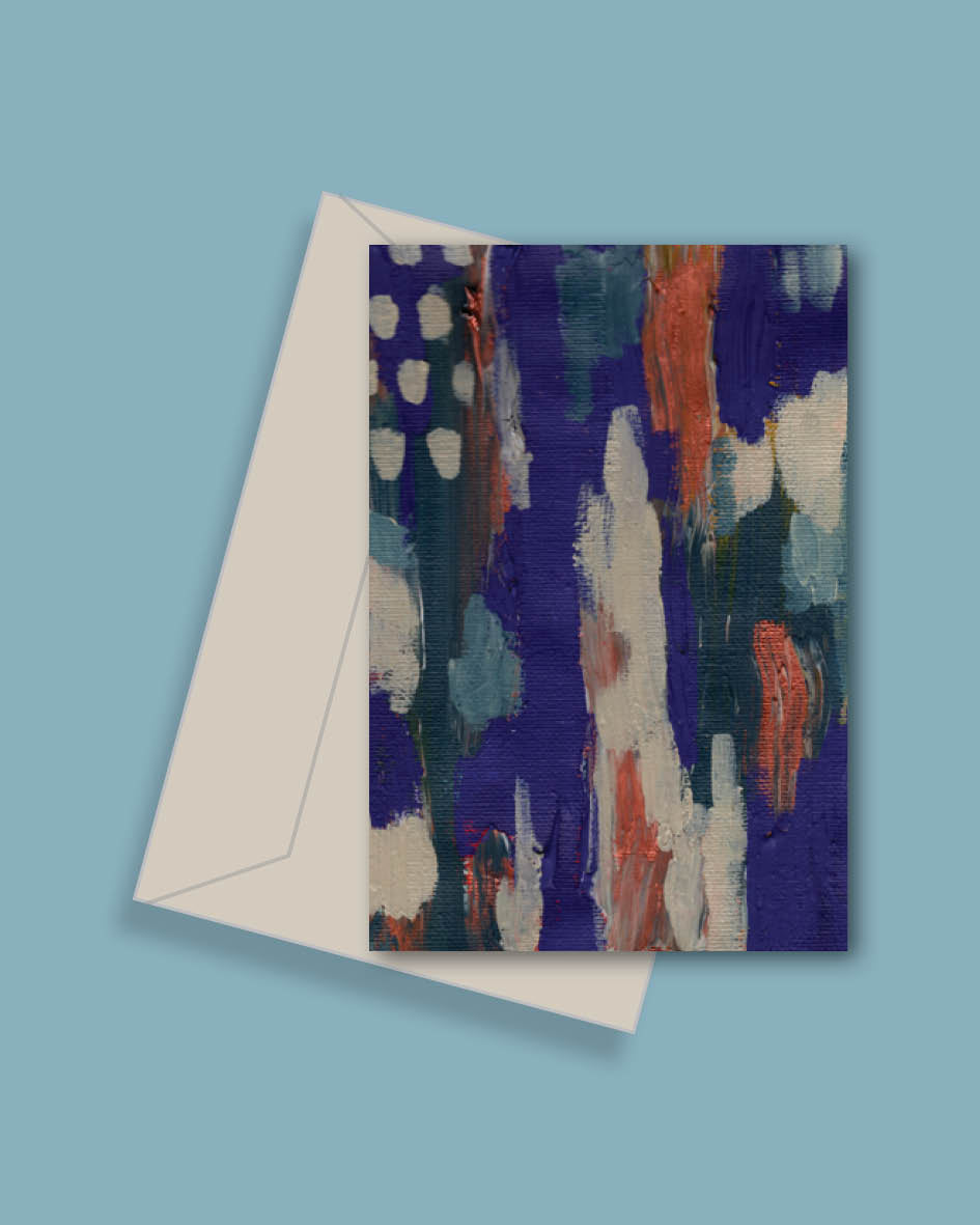 Deep Earth Greeting Card