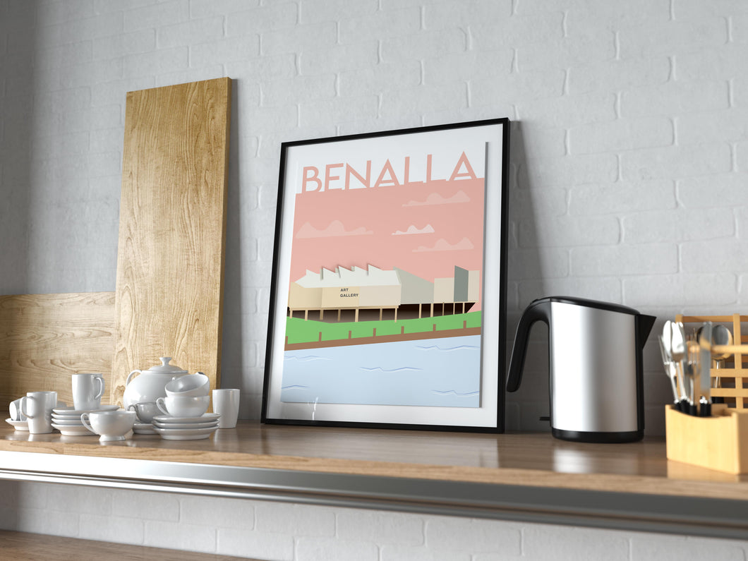 Homage to Home Benalla Art Gallery Print