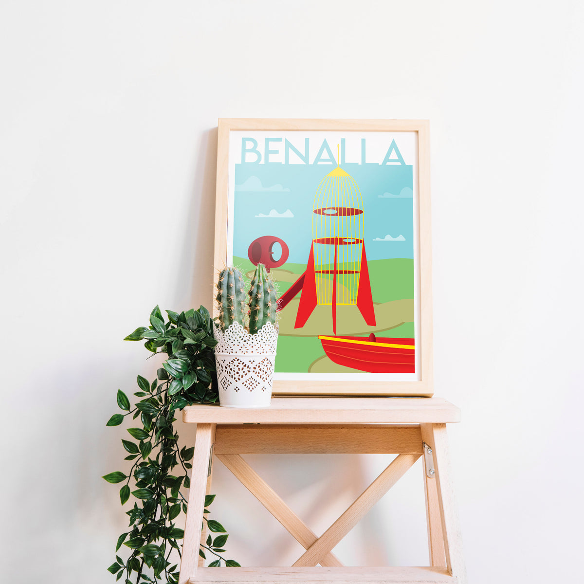 Benalla Rocket Park Homage to Home Print