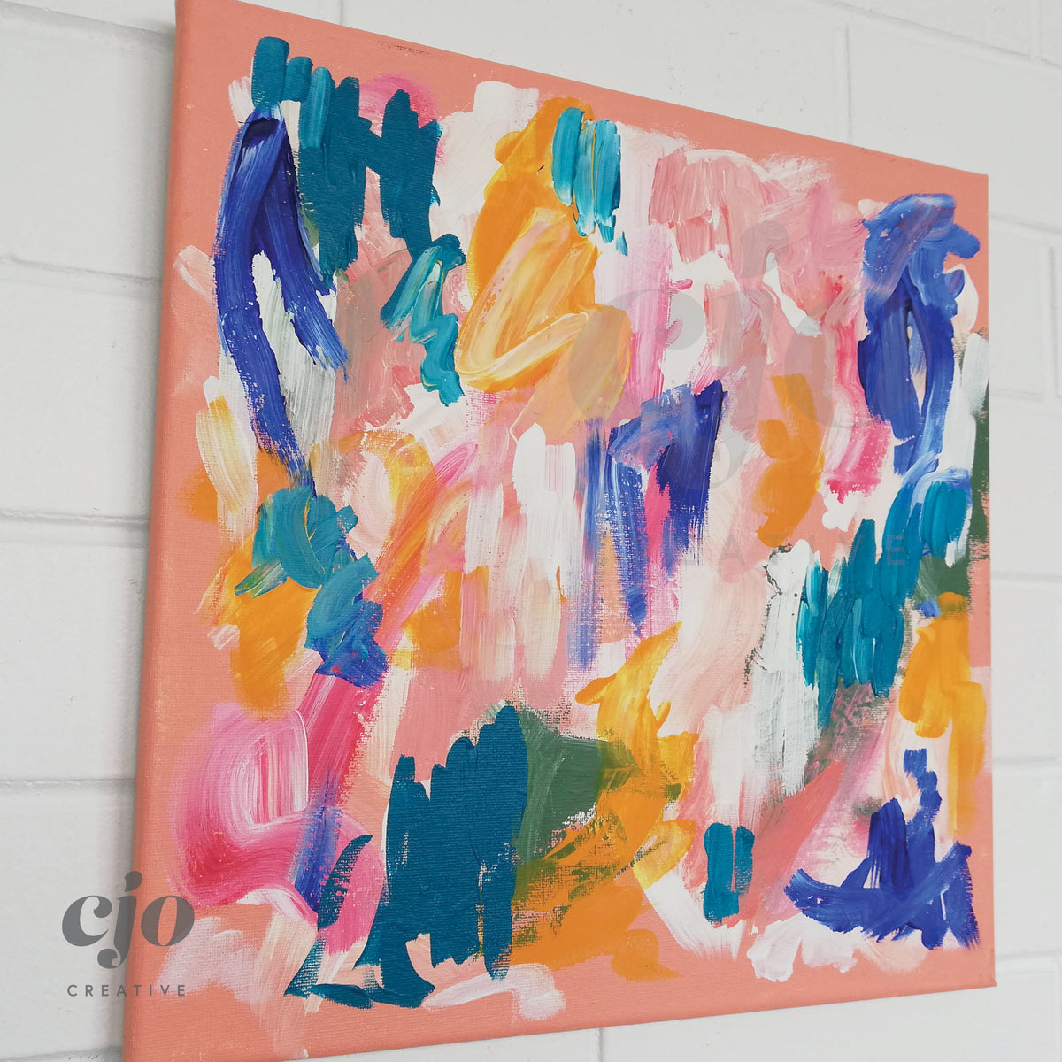 Summer Splash | Original Artwork on Canvas by Courtney Stafford