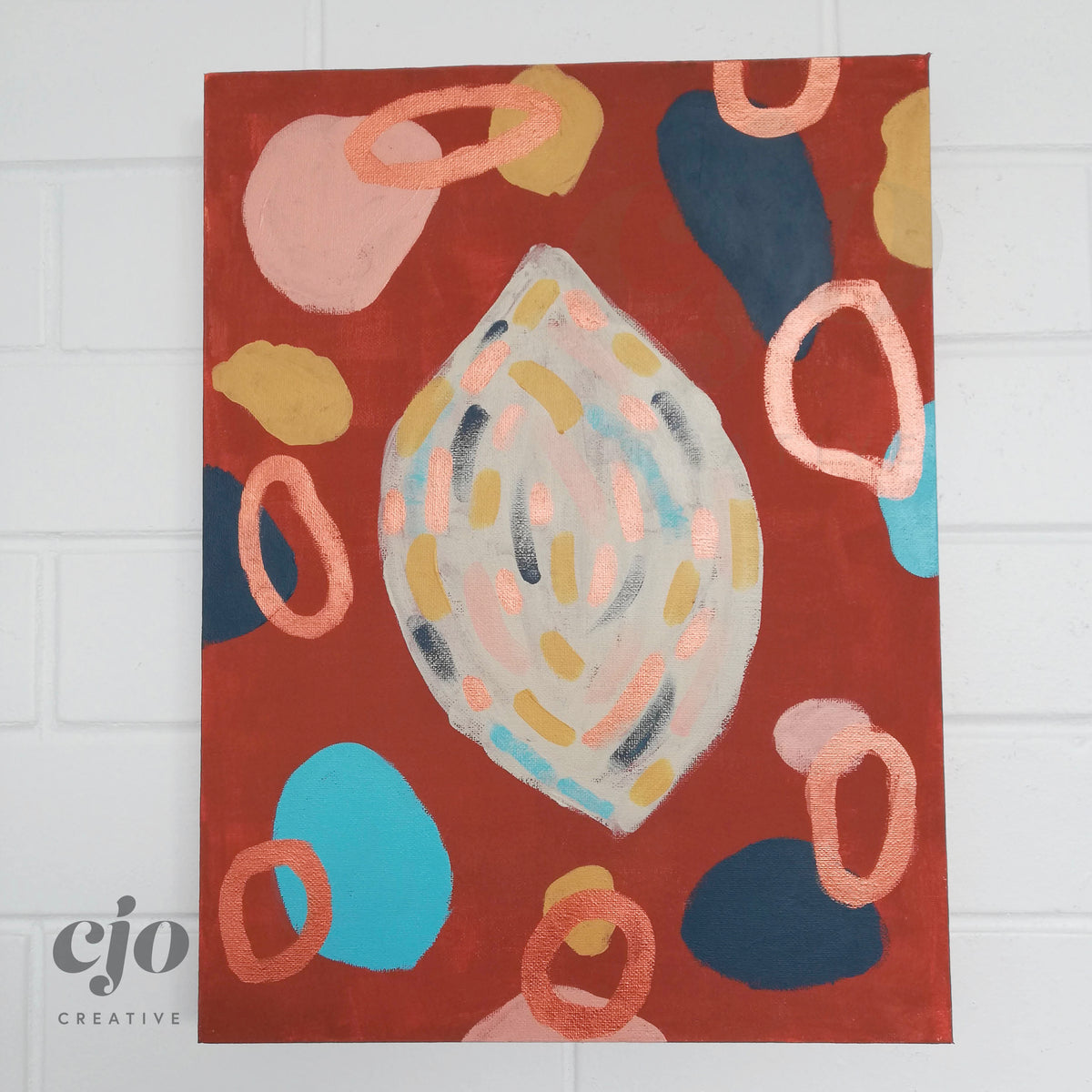 The Links | Original Artwork on Canvas by Courtney Stafford