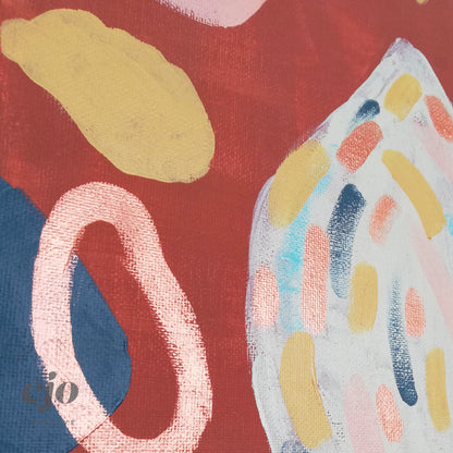 The Links | Original Artwork on Canvas by Courtney Stafford