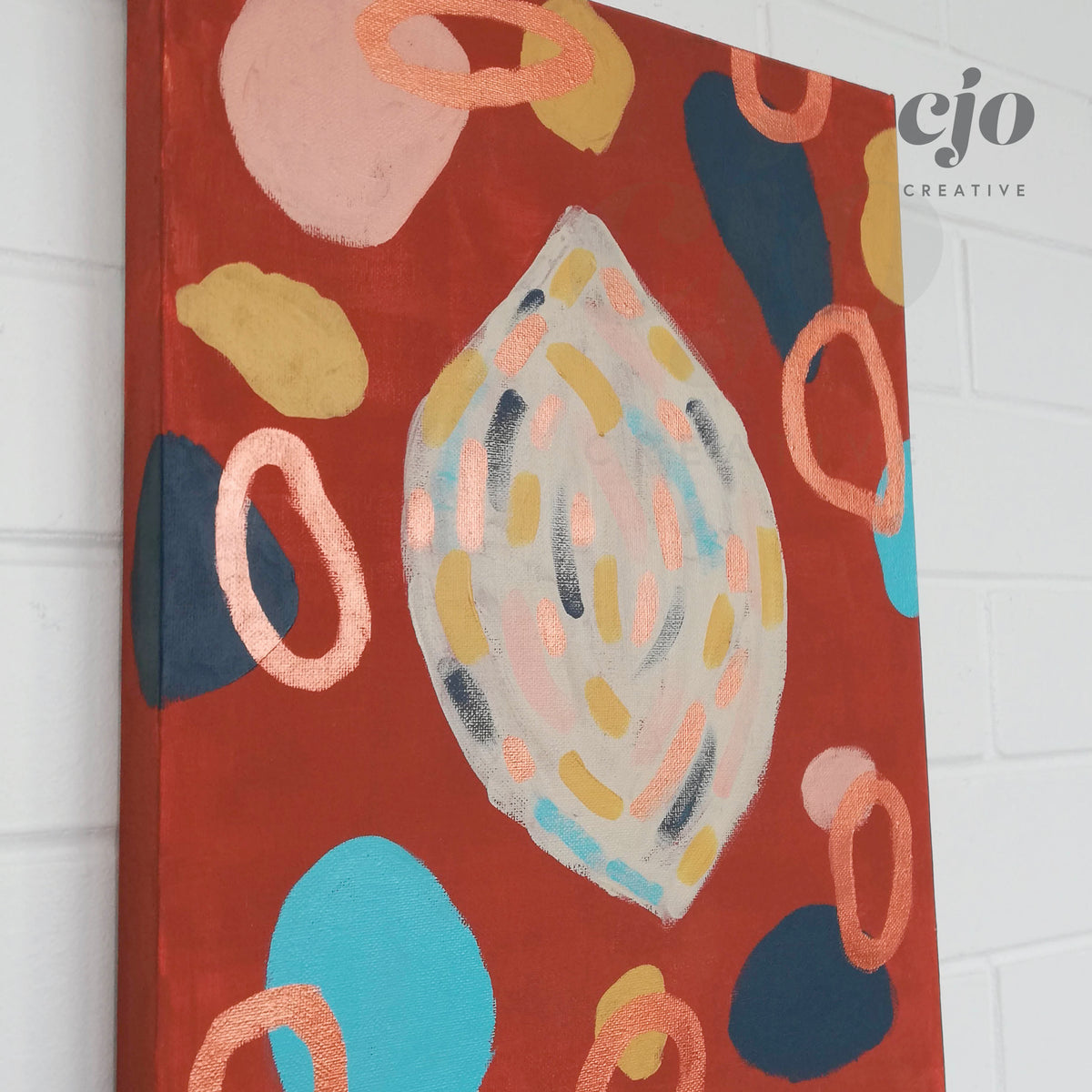 The Links | Original Artwork on Canvas by Courtney Stafford